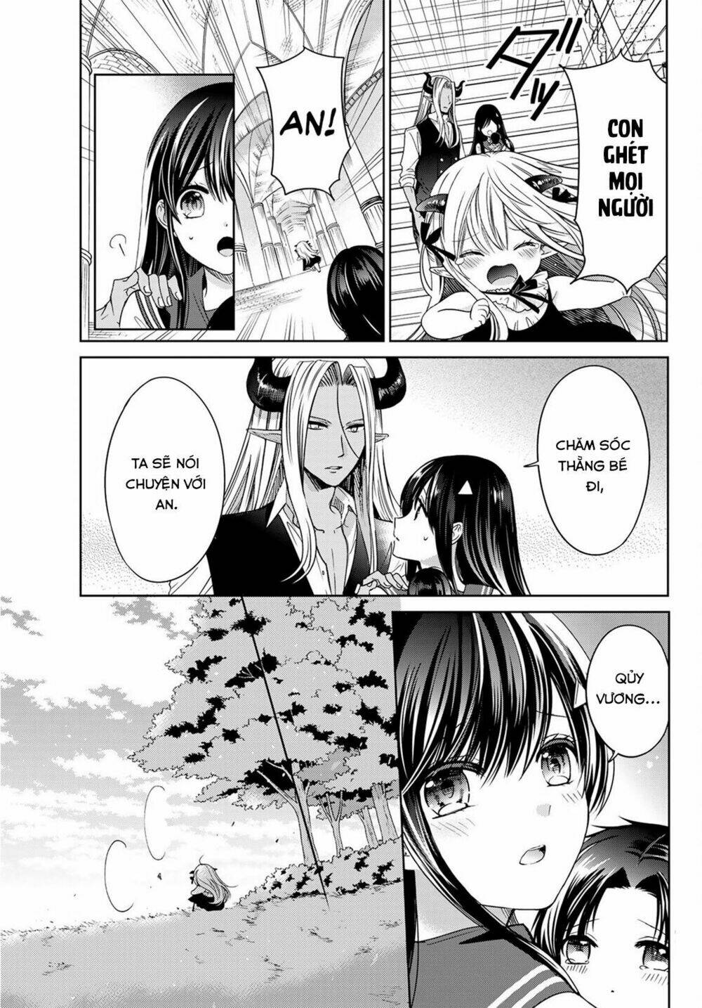 Isekai De Saikyo Mao No Kodomotachi No Mama Ni Natchaimashita Chapter 7.1 - Trang 2