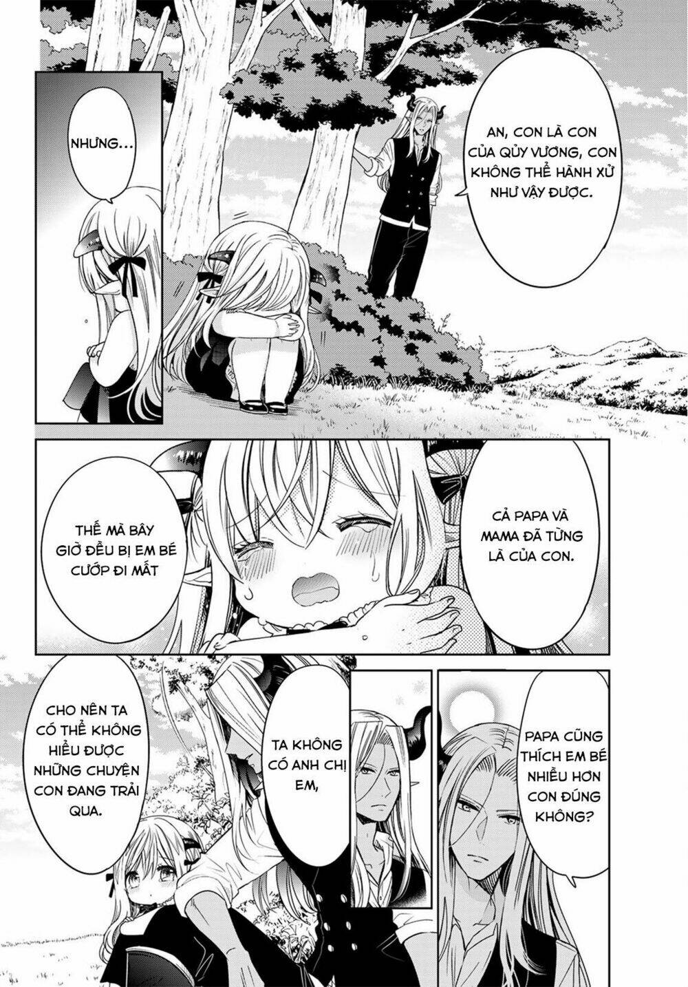 Isekai De Saikyo Mao No Kodomotachi No Mama Ni Natchaimashita Chapter 7.1 - Trang 2