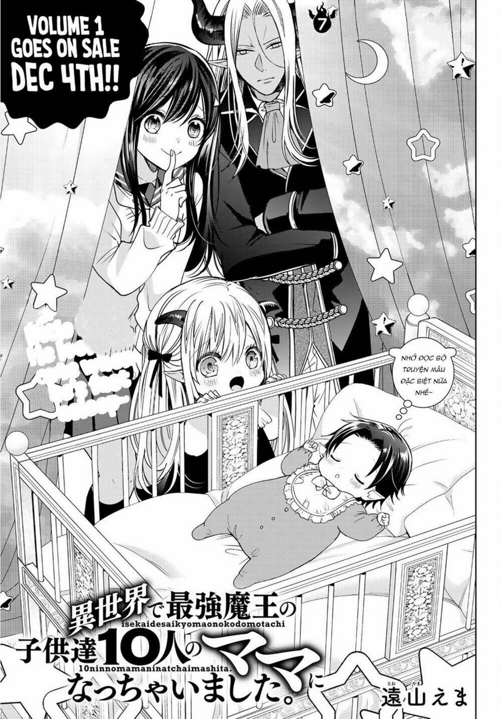 Isekai De Saikyo Mao No Kodomotachi No Mama Ni Natchaimashita Chapter 7.1 - Trang 2