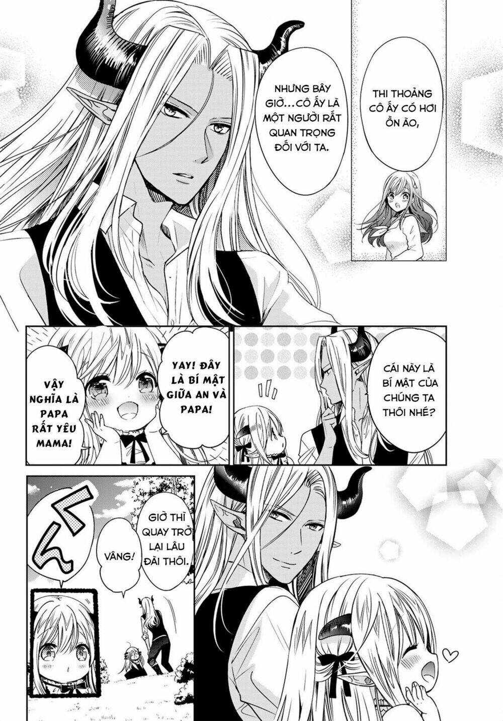 Isekai De Saikyo Mao No Kodomotachi No Mama Ni Natchaimashita Chapter 7.1 - Trang 2