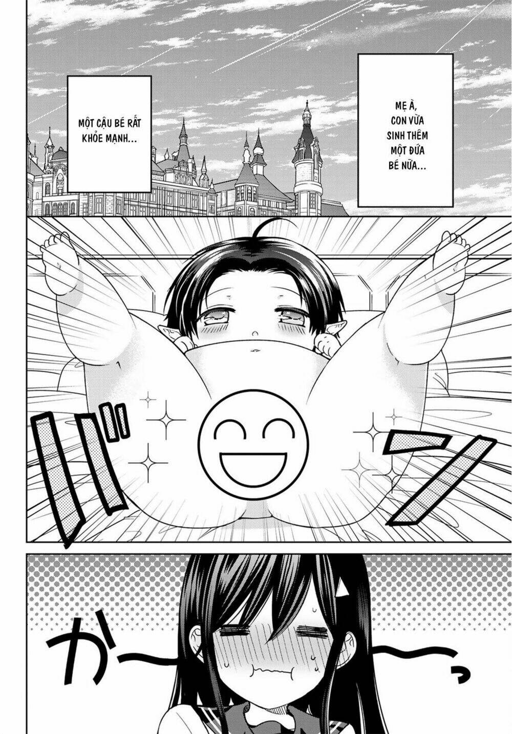 Isekai De Saikyo Mao No Kodomotachi No Mama Ni Natchaimashita Chapter 7.1 - Trang 2