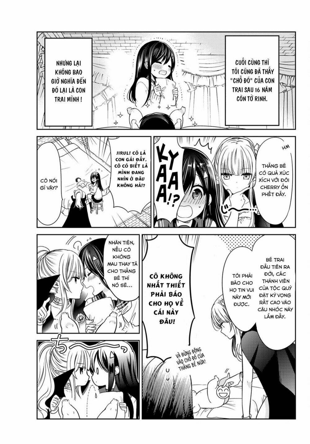 Isekai De Saikyo Mao No Kodomotachi No Mama Ni Natchaimashita Chapter 7.1 - Trang 2