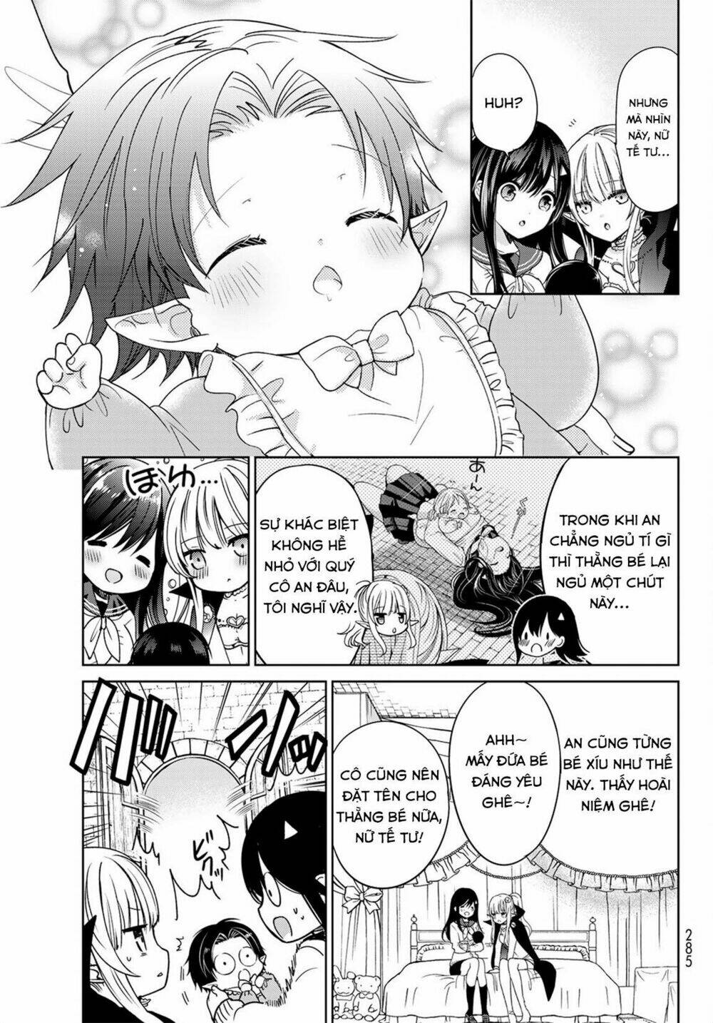 Isekai De Saikyo Mao No Kodomotachi No Mama Ni Natchaimashita Chapter 7.1 - Trang 2