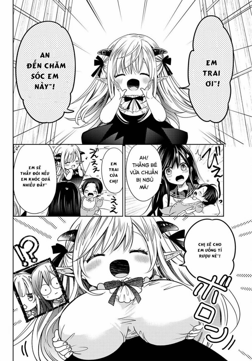 Isekai De Saikyo Mao No Kodomotachi No Mama Ni Natchaimashita Chapter 7.1 - Trang 2