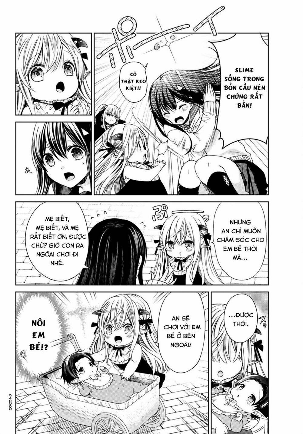 Isekai De Saikyo Mao No Kodomotachi No Mama Ni Natchaimashita Chapter 7.1 - Trang 2