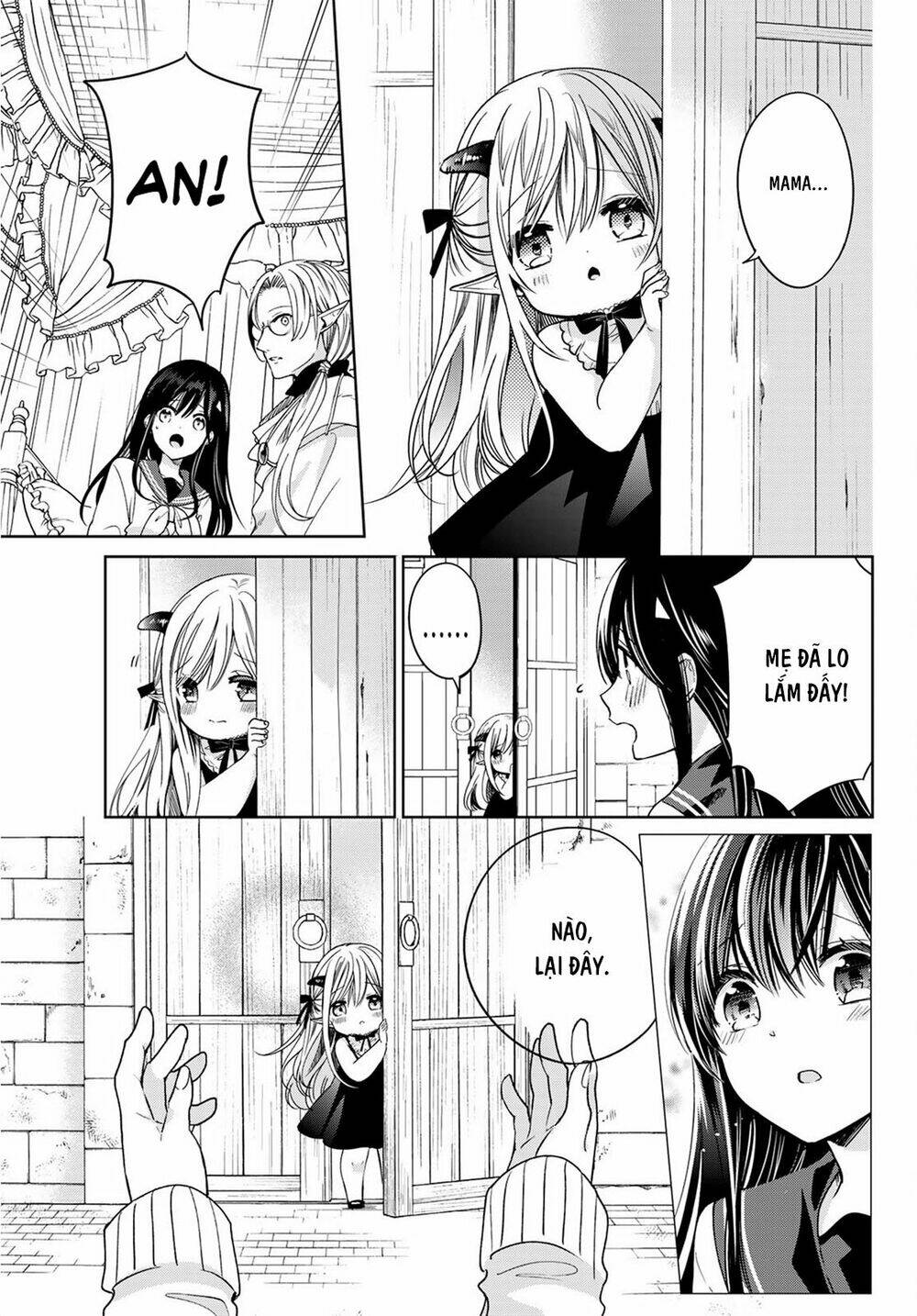 Isekai De Saikyo Mao No Kodomotachi No Mama Ni Natchaimashita Chapter 7.2 - Trang 2