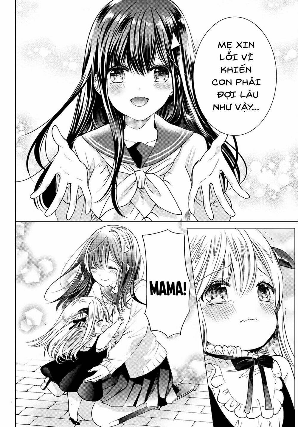 Isekai De Saikyo Mao No Kodomotachi No Mama Ni Natchaimashita Chapter 7.2 - Trang 2