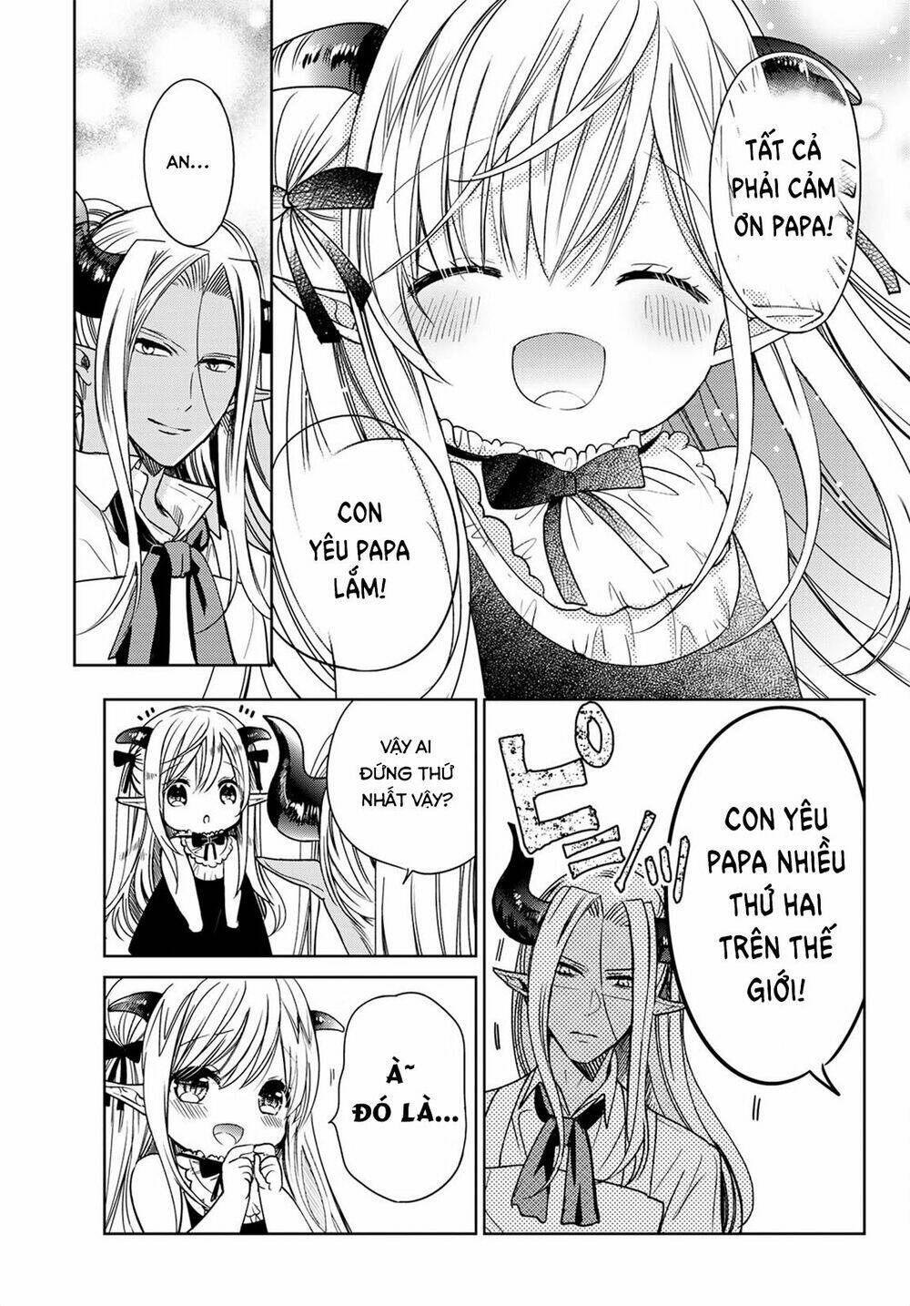 Isekai De Saikyo Mao No Kodomotachi No Mama Ni Natchaimashita Chapter 7.2 - Trang 2