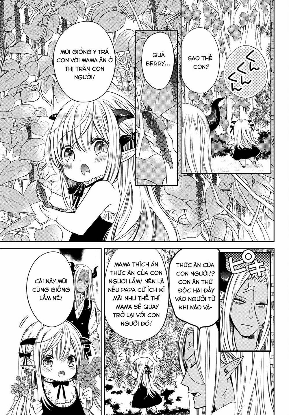 Isekai De Saikyo Mao No Kodomotachi No Mama Ni Natchaimashita Chapter 7.2 - Trang 2