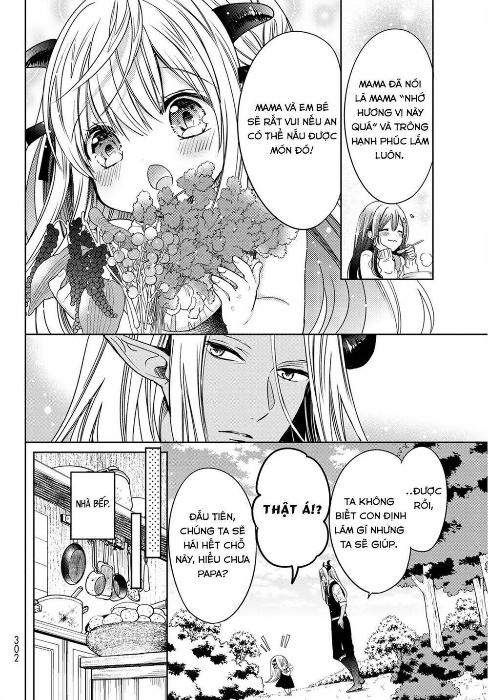 Isekai De Saikyo Mao No Kodomotachi No Mama Ni Natchaimashita Chapter 7.2 - Trang 2