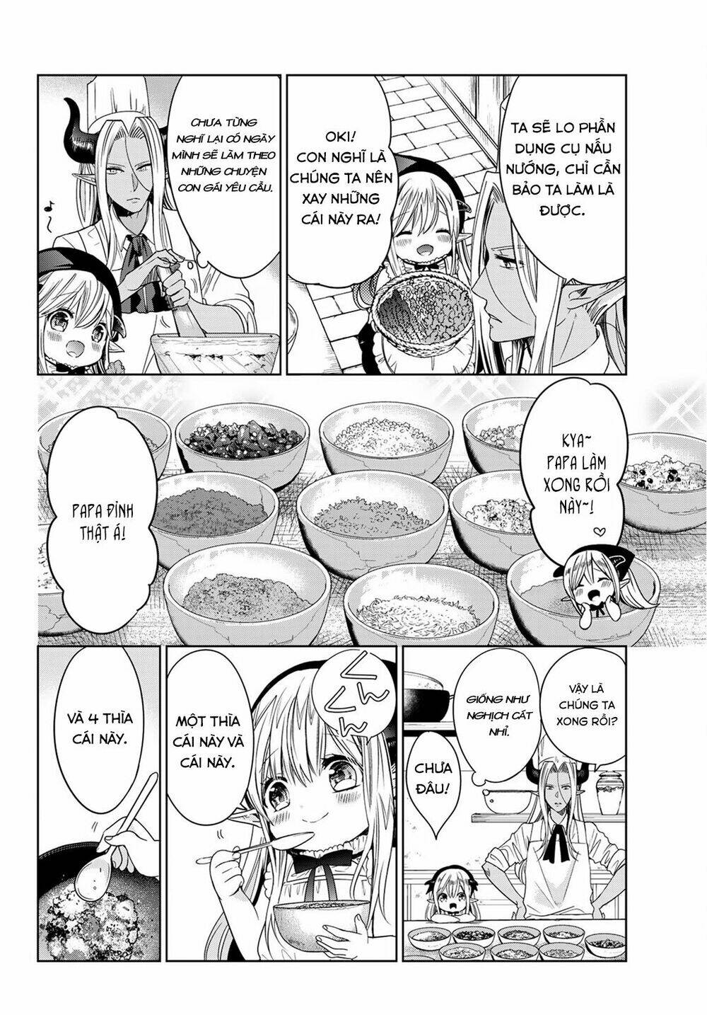 Isekai De Saikyo Mao No Kodomotachi No Mama Ni Natchaimashita Chapter 7.2 - Trang 2