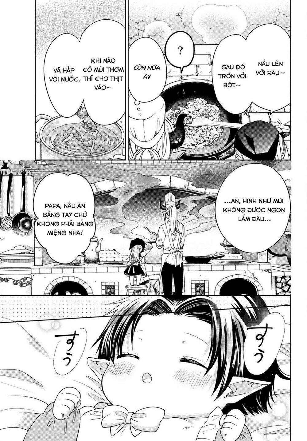 Isekai De Saikyo Mao No Kodomotachi No Mama Ni Natchaimashita Chapter 7.2 - Trang 2