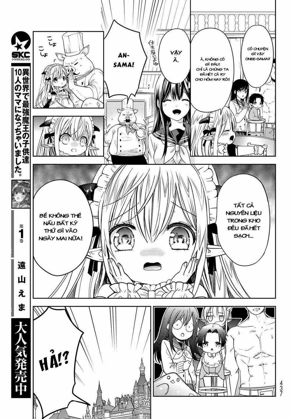 Isekai De Saikyo Mao No Kodomotachi No Mama Ni Natchaimashita Chapter 8 - Trang 2