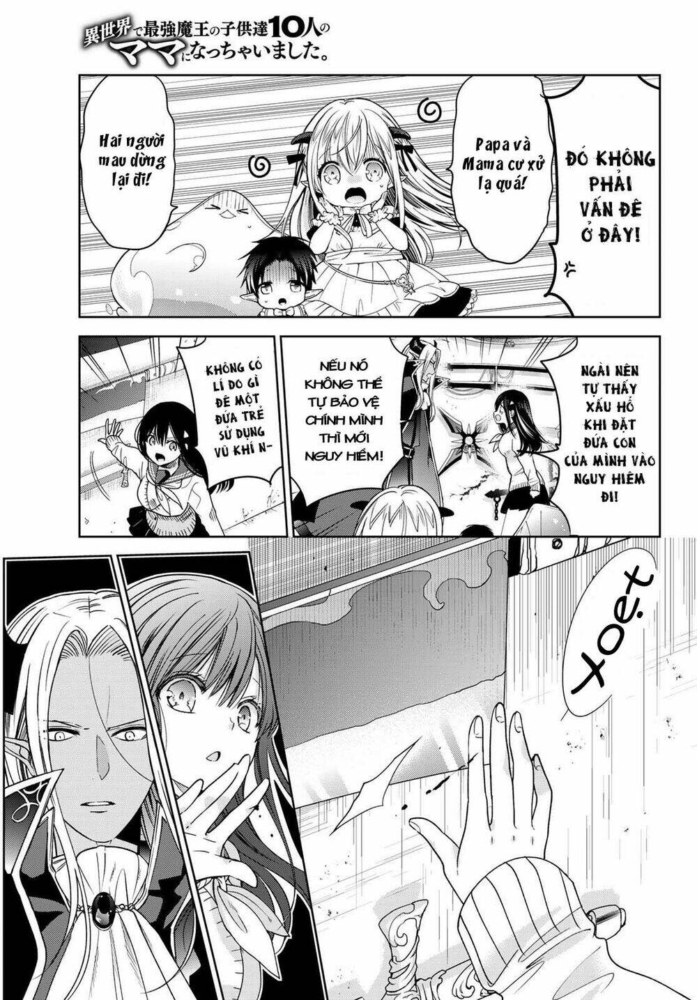 Isekai De Saikyo Mao No Kodomotachi No Mama Ni Natchaimashita Chapter 8 - Trang 2