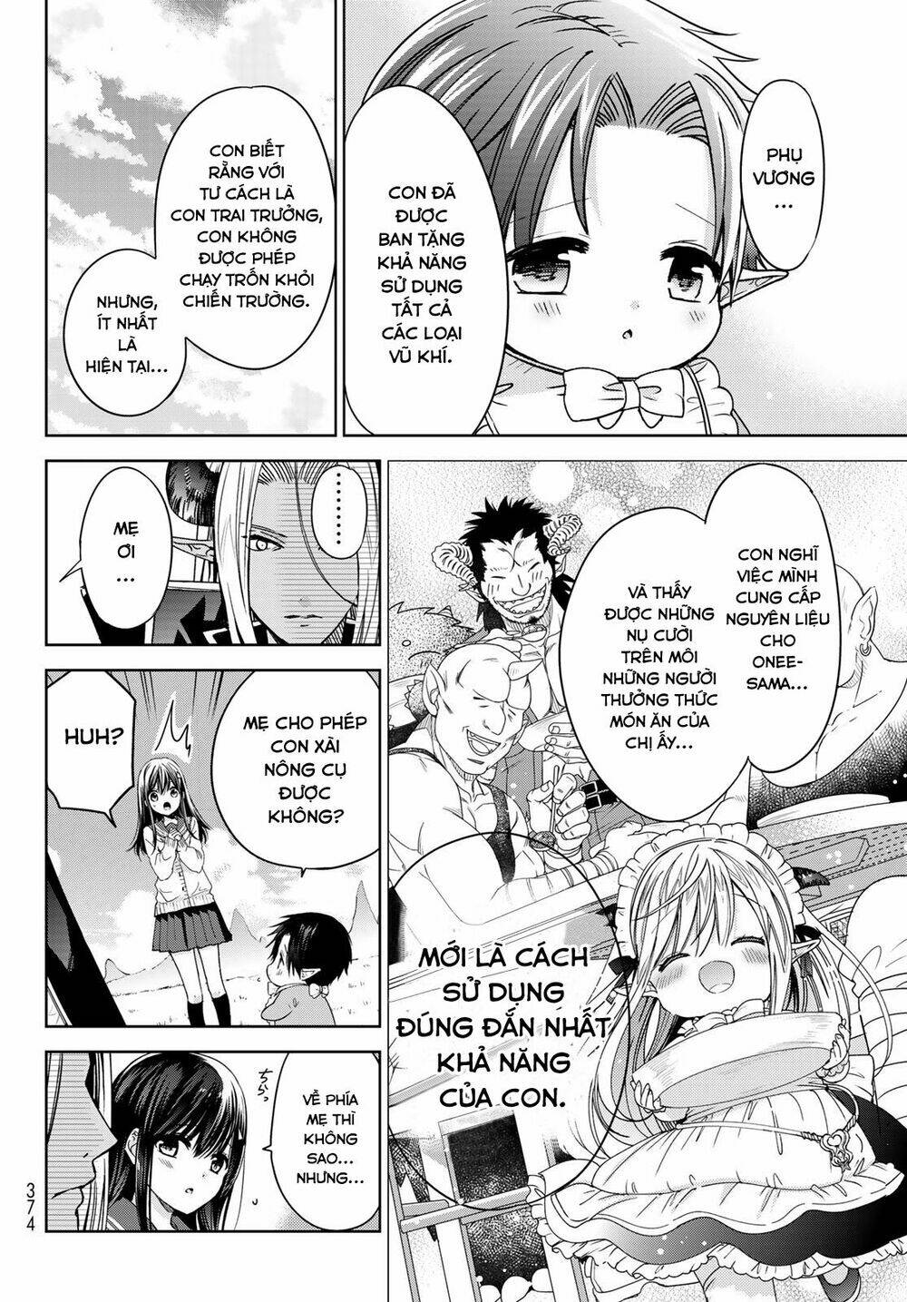 Isekai De Saikyo Mao No Kodomotachi No Mama Ni Natchaimashita Chapter 8 - Trang 2