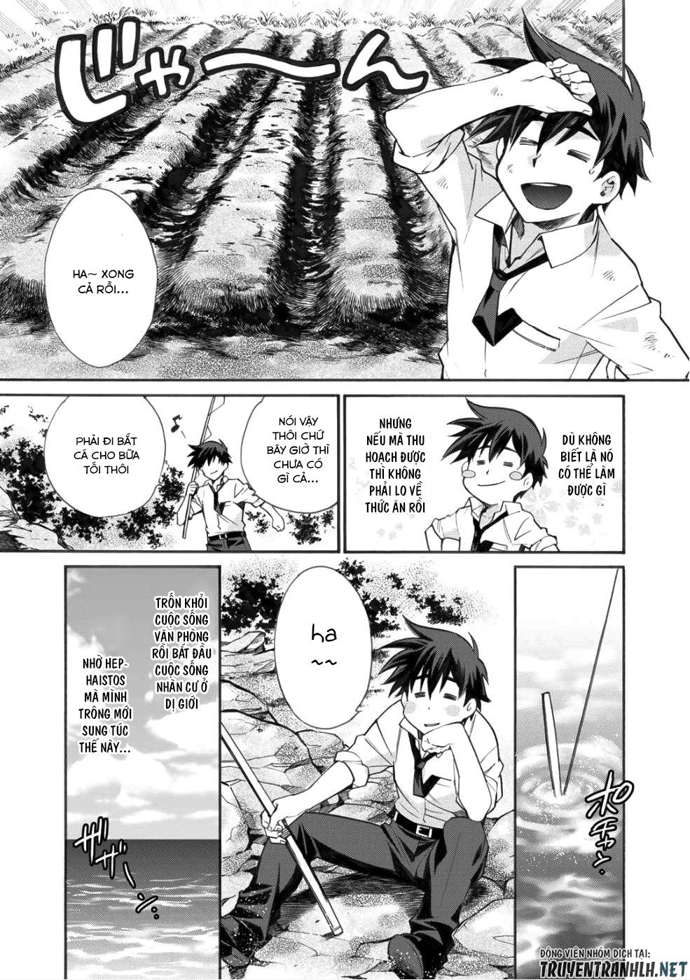 Isekai De Tochi O Katte Noujou O Tsukurou Chapter 1 - Trang 2