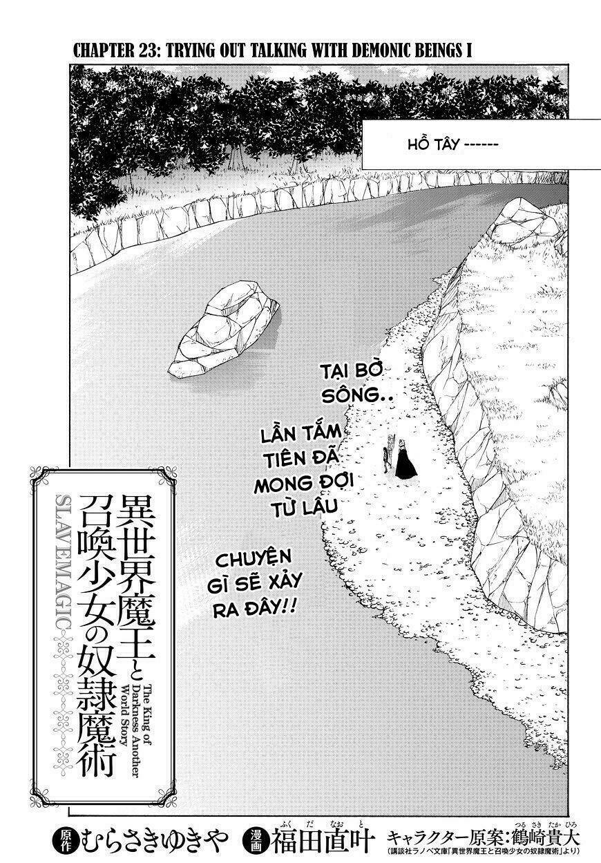 Isekai Maou To Shoukan Shoujo No Dorei Majutsu Chapter 23.1 - Trang 2