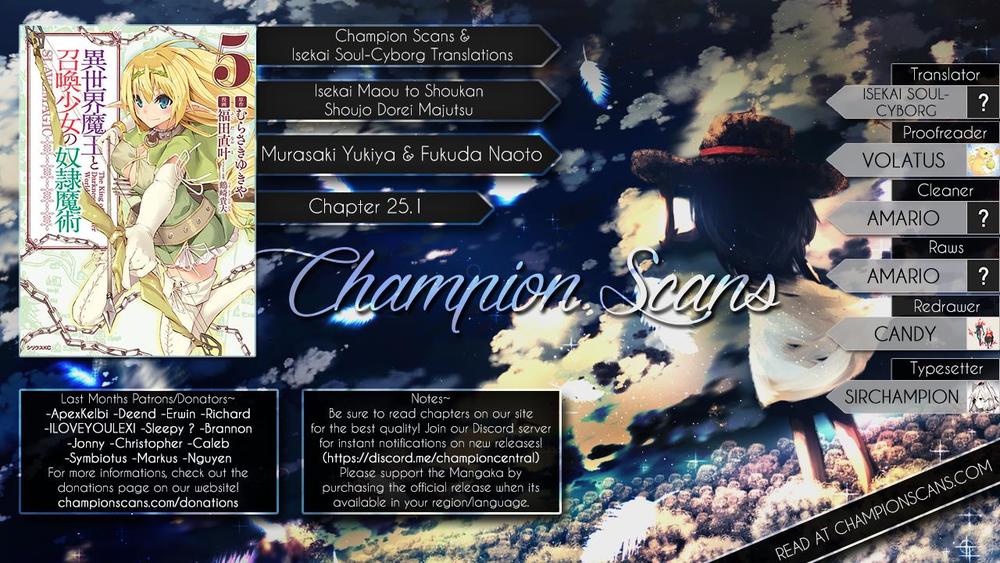 Isekai Maou To Shoukan Shoujo No Dorei Majutsu Chapter 25 - Trang 2