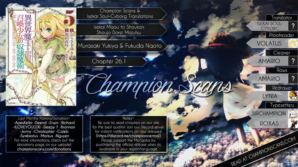 Isekai Maou To Shoukan Shoujo No Dorei Majutsu Chapter 26 - Trang 2