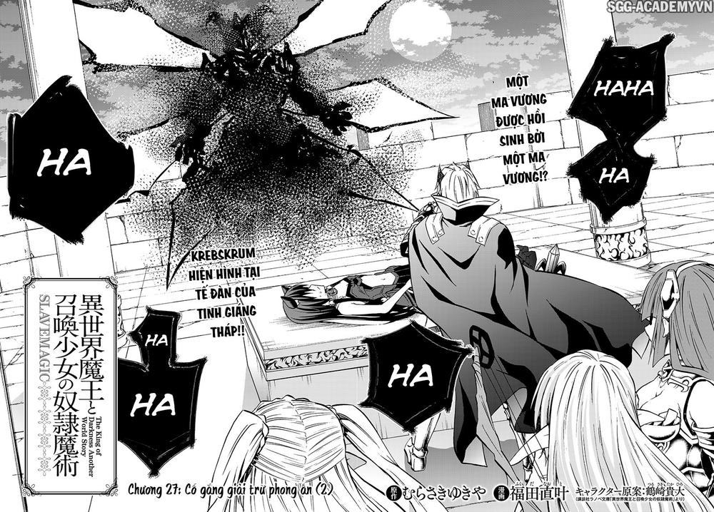 Isekai Maou To Shoukan Shoujo No Dorei Majutsu Chapter 27 - Trang 2