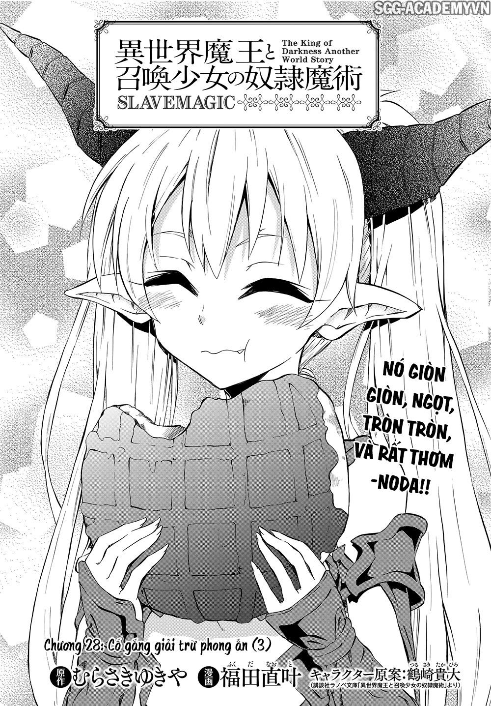 Isekai Maou To Shoukan Shoujo No Dorei Majutsu Chapter 28 - Trang 2