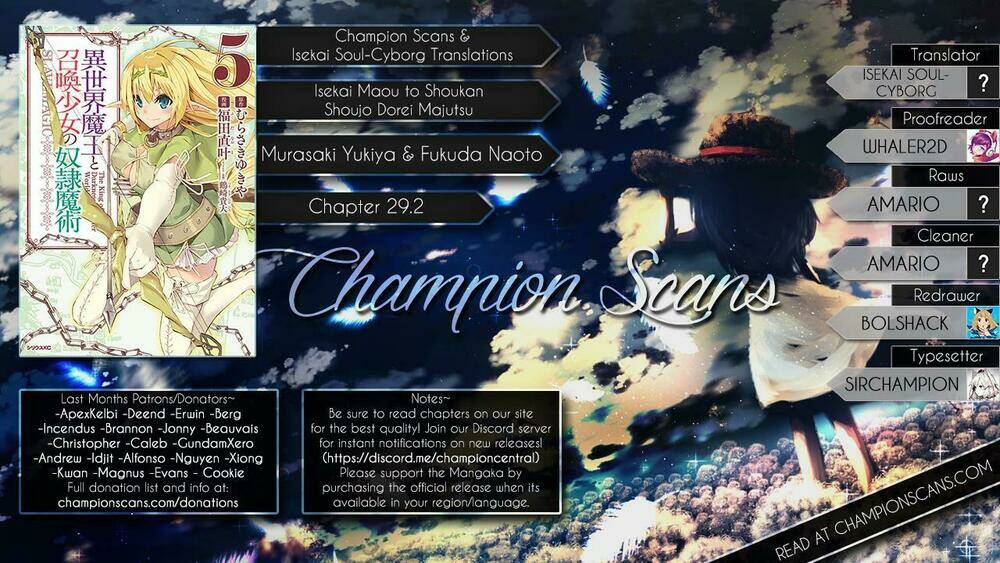 Isekai Maou To Shoukan Shoujo No Dorei Majutsu Chapter 29.2 - Trang 2