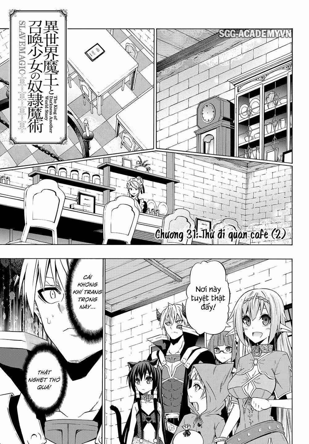 Isekai Maou To Shoukan Shoujo No Dorei Majutsu Chapter 31.1 - Trang 2