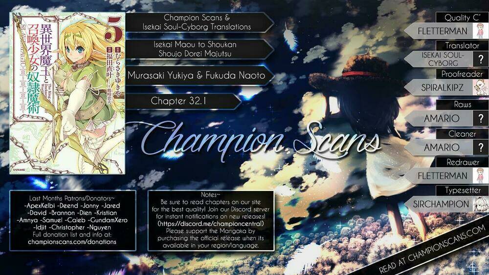 Isekai Maou To Shoukan Shoujo No Dorei Majutsu Chapter 32.1 - Trang 2