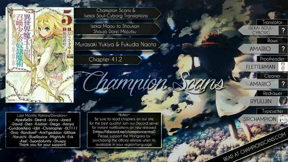 Isekai Maou To Shoukan Shoujo No Dorei Majutsu Chapter 41.2 - Trang 2