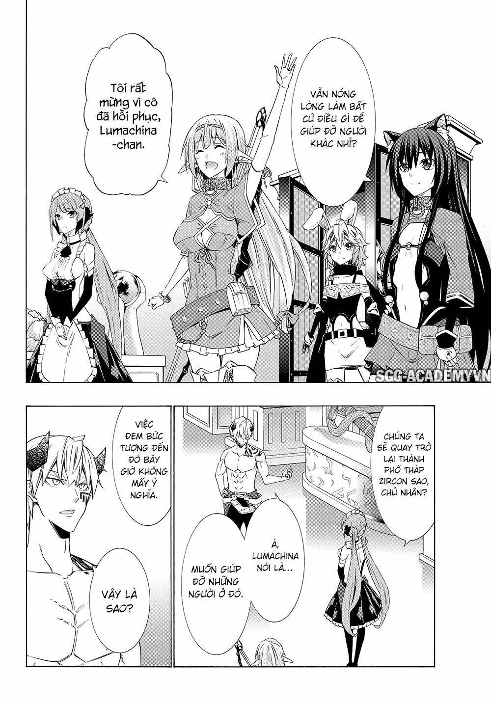 Isekai Maou To Shoukan Shoujo No Dorei Majutsu Chapter 59.1 - Trang 2