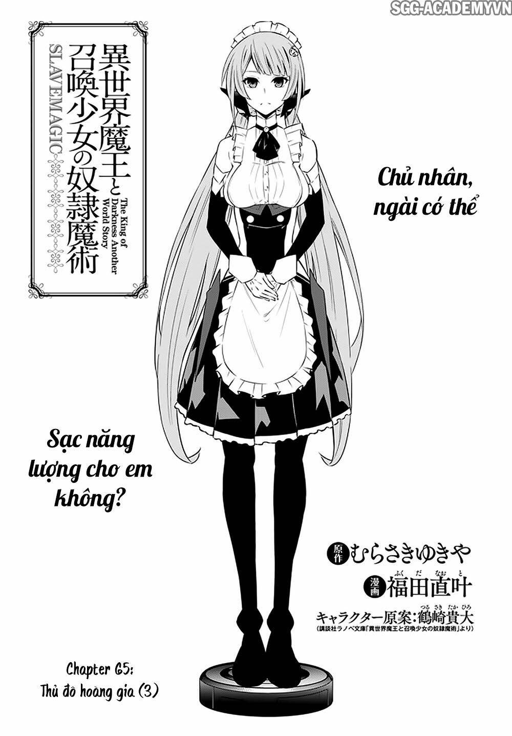 Isekai Maou To Shoukan Shoujo No Dorei Majutsu Chapter 65.1 - Trang 2