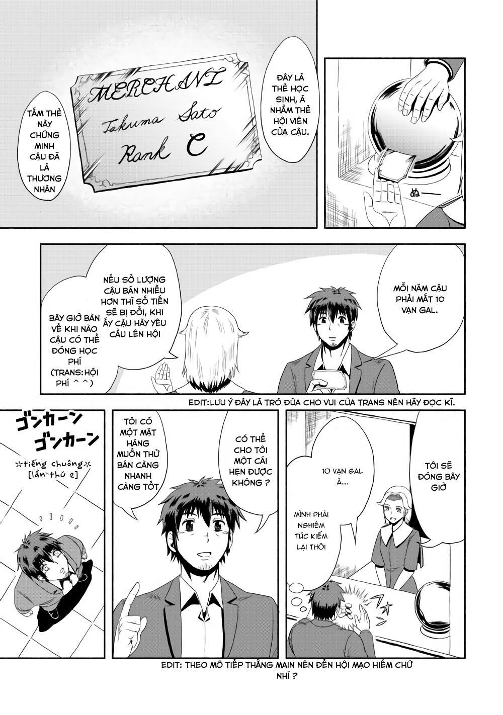 Isekai Ni Tobasareta Ossan Wa Doko E Iku? Chapter 2 - Trang 2