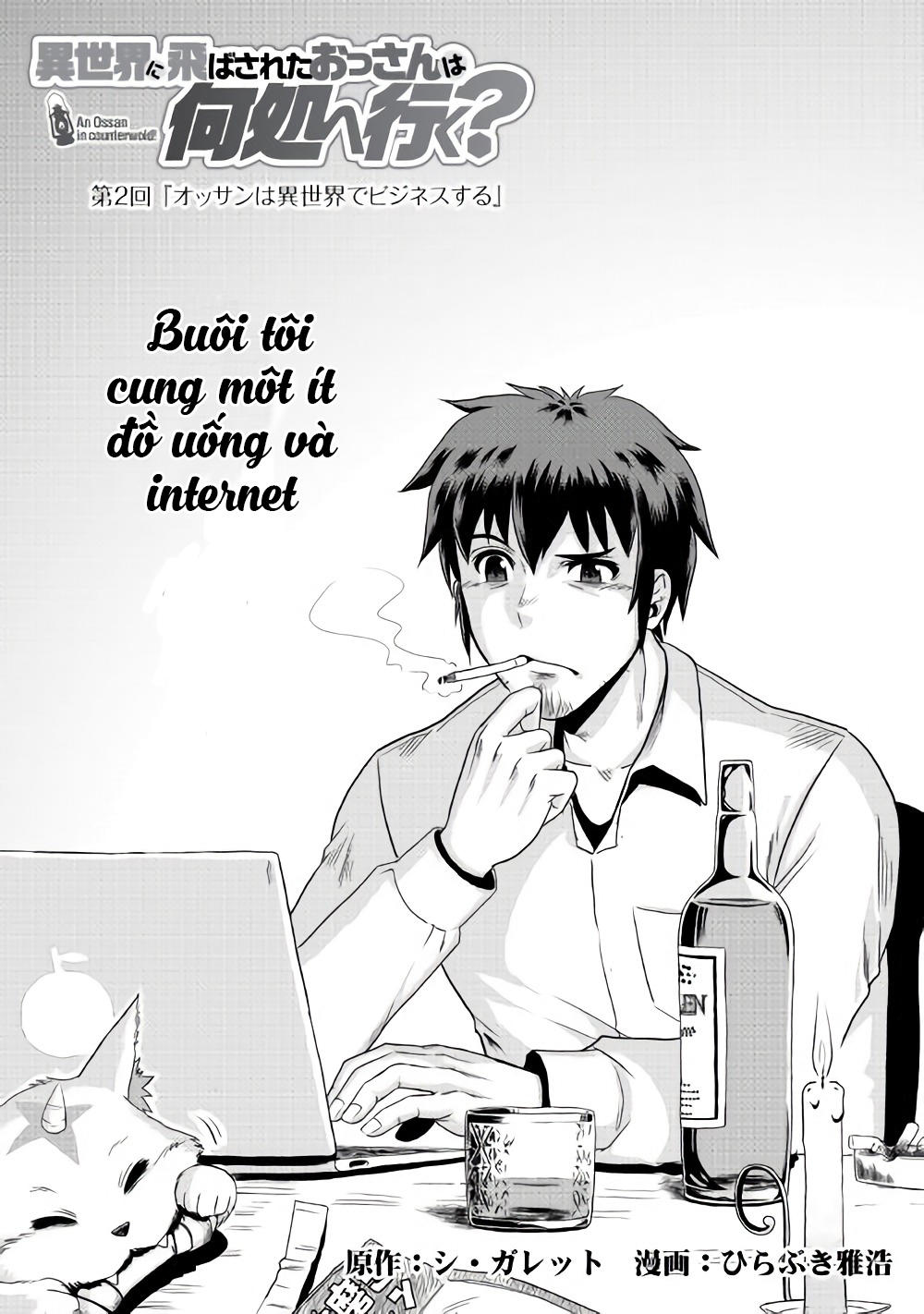 Isekai Ni Tobasareta Ossan Wa Doko E Iku? Chapter 2 - Trang 2