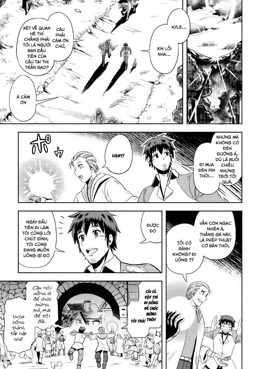 Isekai Ni Tobasareta Ossan Wa Doko E Iku? Chapter 3 - Trang 2