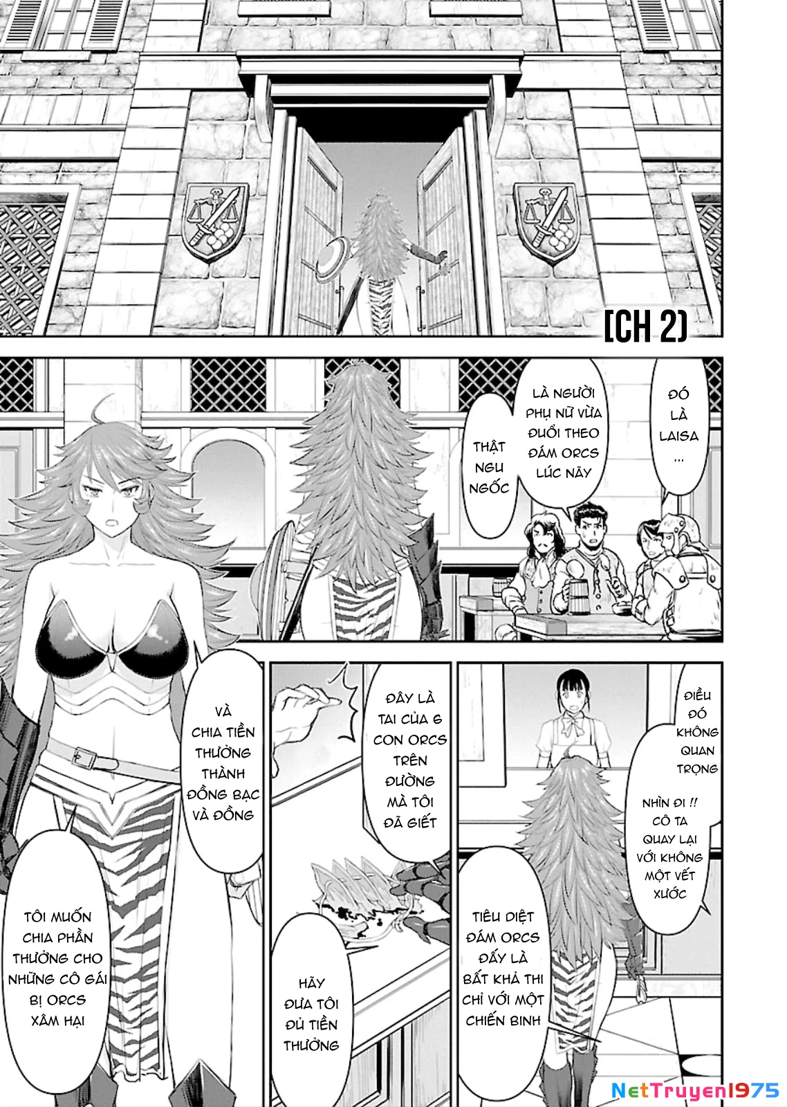 Isekai Sniper Wa Onna Senshi No Mofumofu Aigan Doubutsu Chapter 2 - Trang 2