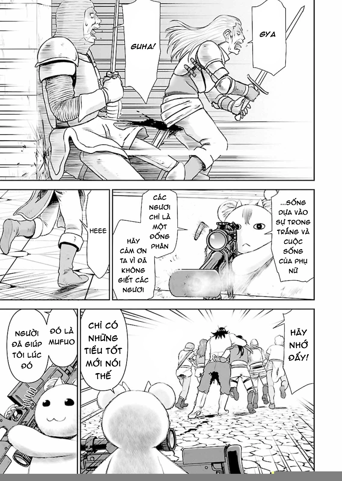 Isekai Sniper Wa Onna Senshi No Mofumofu Aigan Doubutsu Chapter 2 - Trang 2