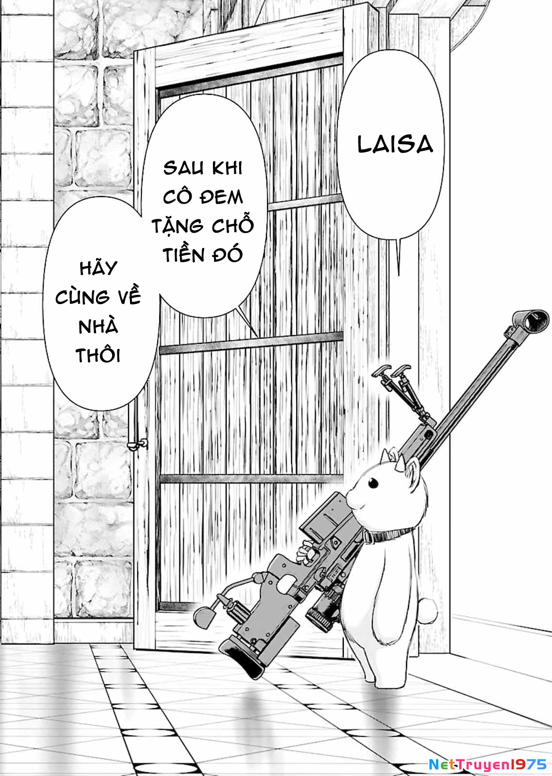 Isekai Sniper Wa Onna Senshi No Mofumofu Aigan Doubutsu Chapter 2 - Trang 2