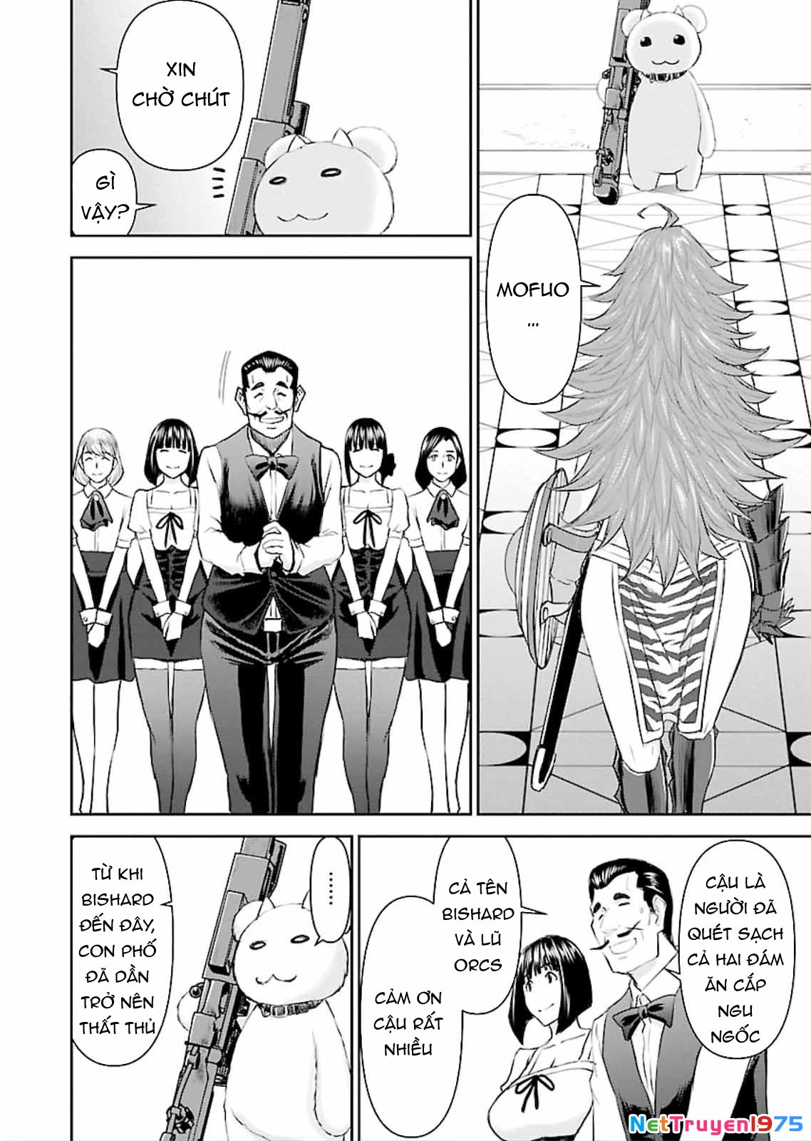 Isekai Sniper Wa Onna Senshi No Mofumofu Aigan Doubutsu Chapter 2 - Trang 2