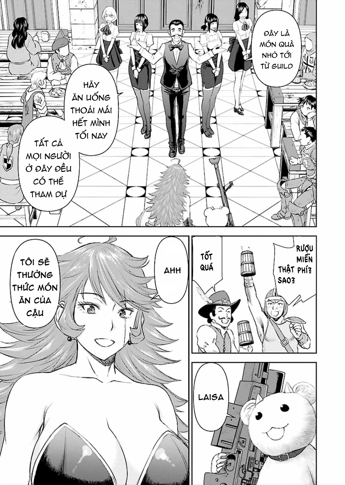 Isekai Sniper Wa Onna Senshi No Mofumofu Aigan Doubutsu Chapter 2 - Trang 2