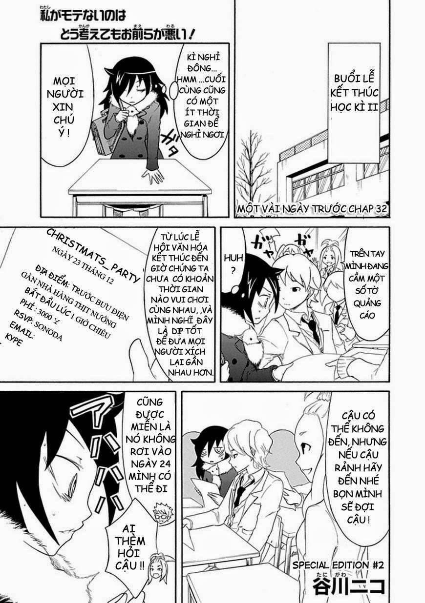 It’S Not My Fault That I’M Not Popular! (Watamote) Chapter 33.5 - Trang 2