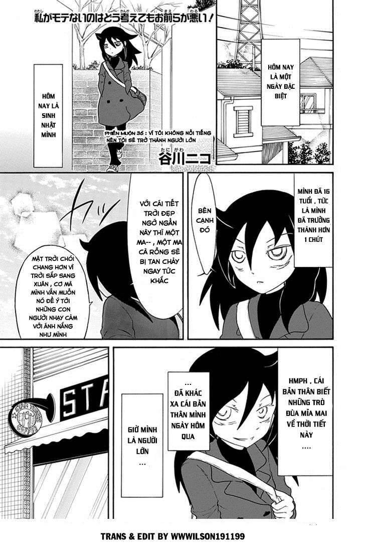 It’S Not My Fault That I’M Not Popular! (Watamote) Chapter 36 - Trang 2