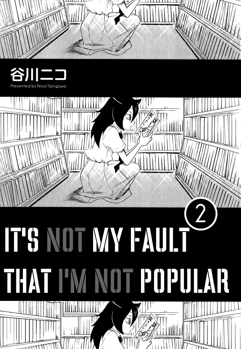 It’S Not My Fault That I’M Not Popular! Chapter 10 - Trang 2