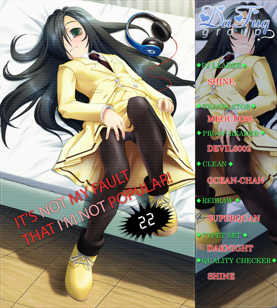 It’S Not My Fault That I’M Not Popular! Chapter 22 - Trang 2