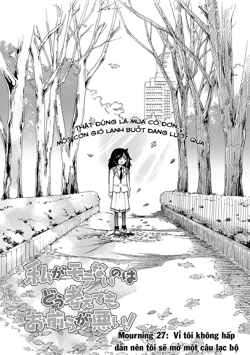 It’S Not My Fault That I’M Not Popular! Chapter 27 - Trang 2