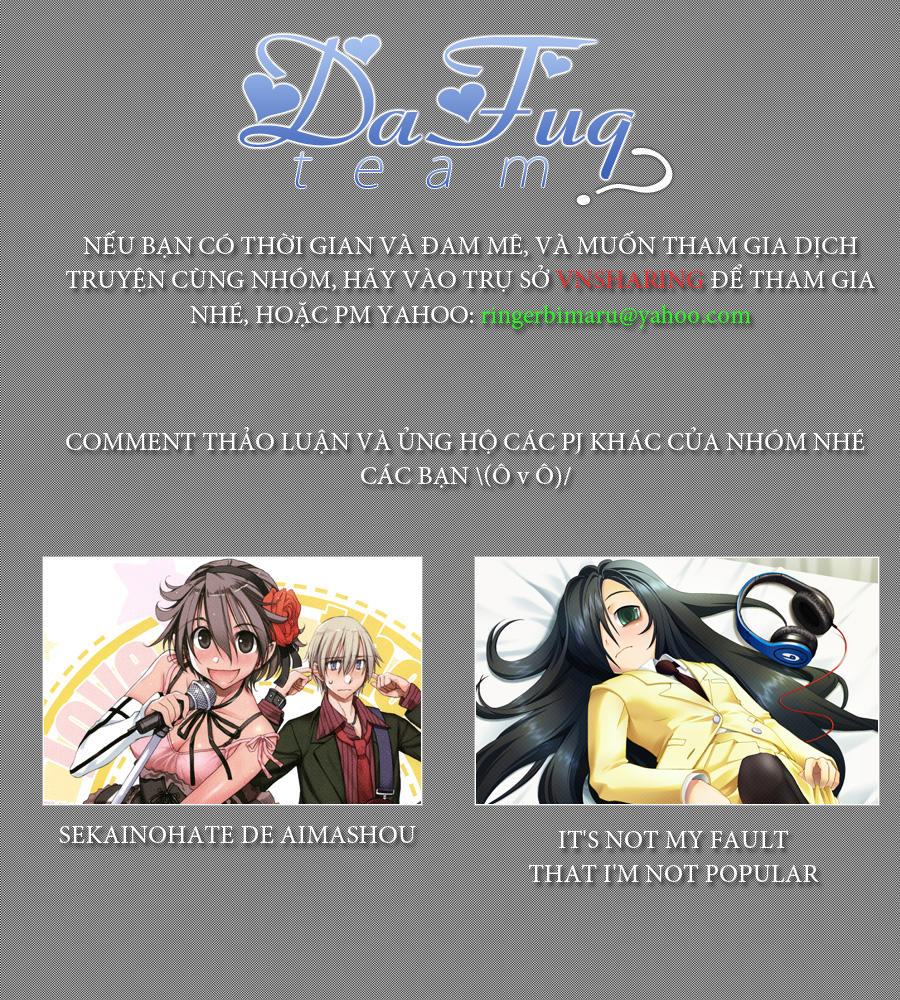 It’S Not My Fault That I’M Not Popular! Chapter 7 - Trang 2