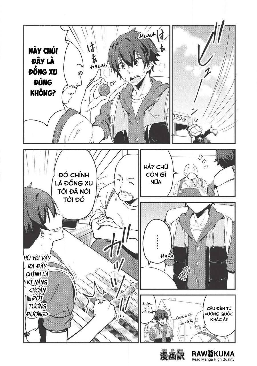 Itsudemo Jitaku Ni Kaerareru Ore Wa, Isekai De Gyoushounin O Hajimemashita Chapter 1.5 - Trang 2