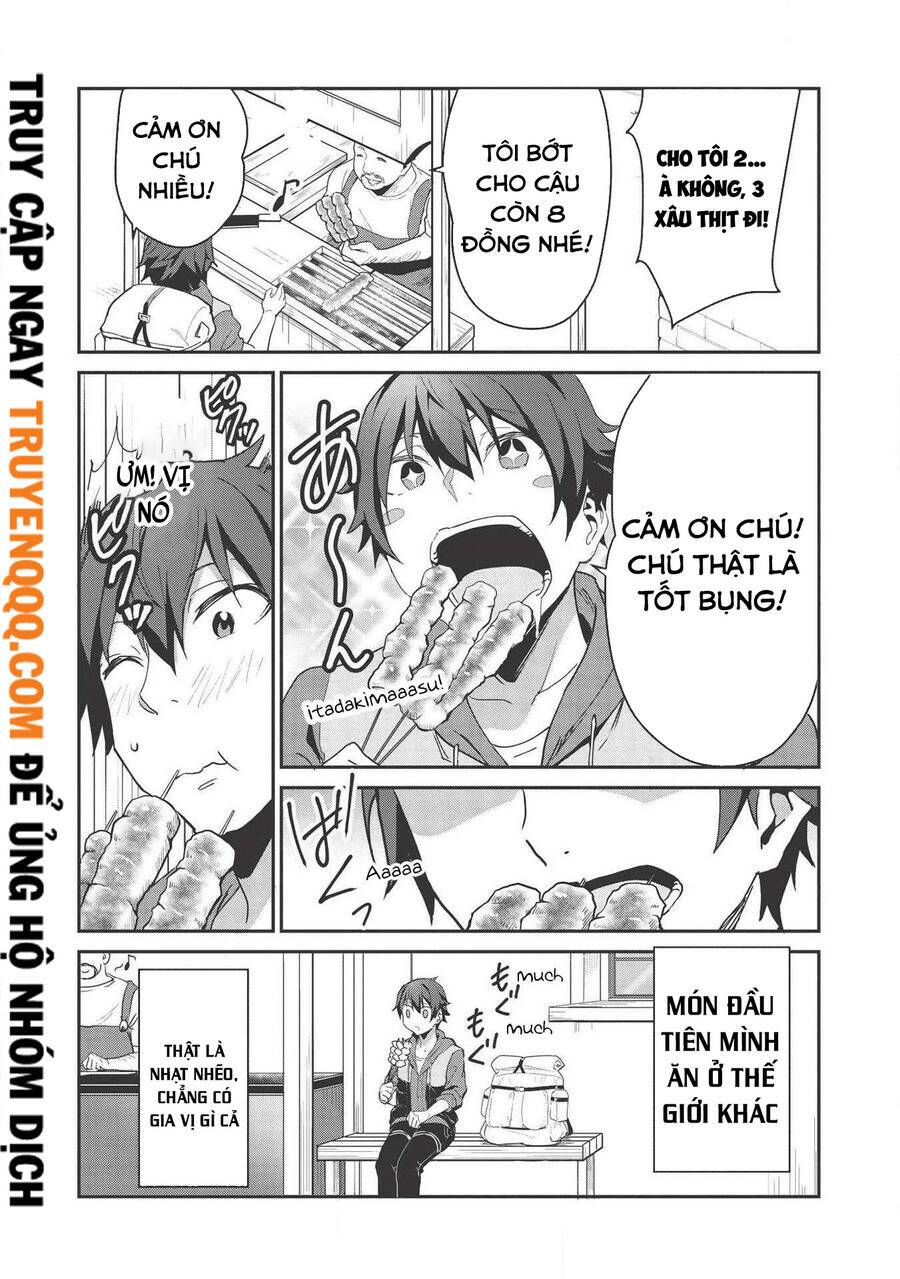 Itsudemo Jitaku Ni Kaerareru Ore Wa, Isekai De Gyoushounin O Hajimemashita Chapter 1.5 - Trang 2