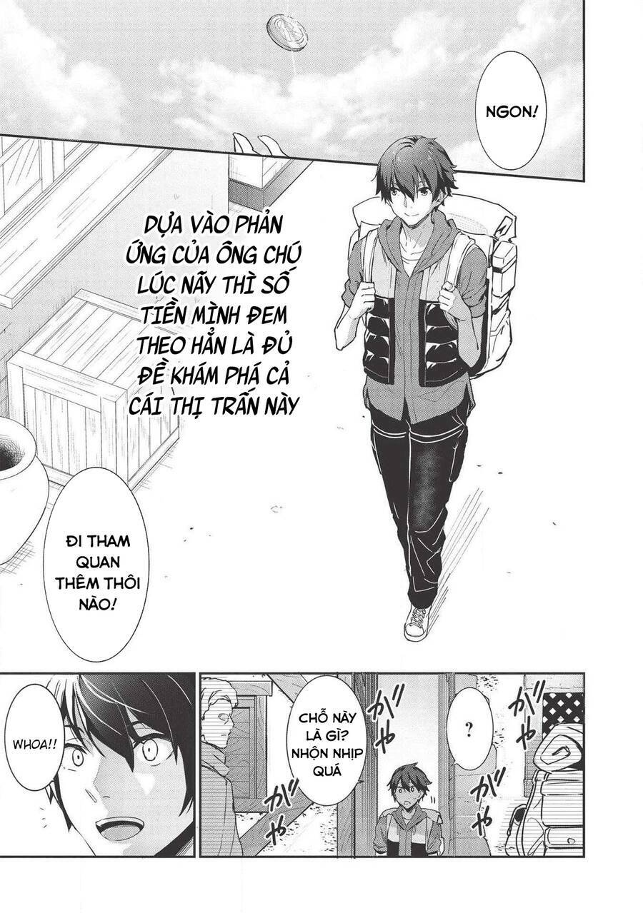 Itsudemo Jitaku Ni Kaerareru Ore Wa, Isekai De Gyoushounin O Hajimemashita Chapter 1.5 - Trang 2