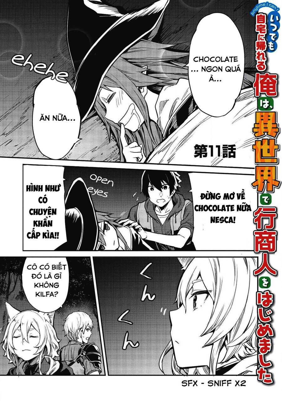 Itsudemo Jitaku Ni Kaerareru Ore Wa, Isekai De Gyoushounin O Hajimemashita Chapter 11 - Trang 2