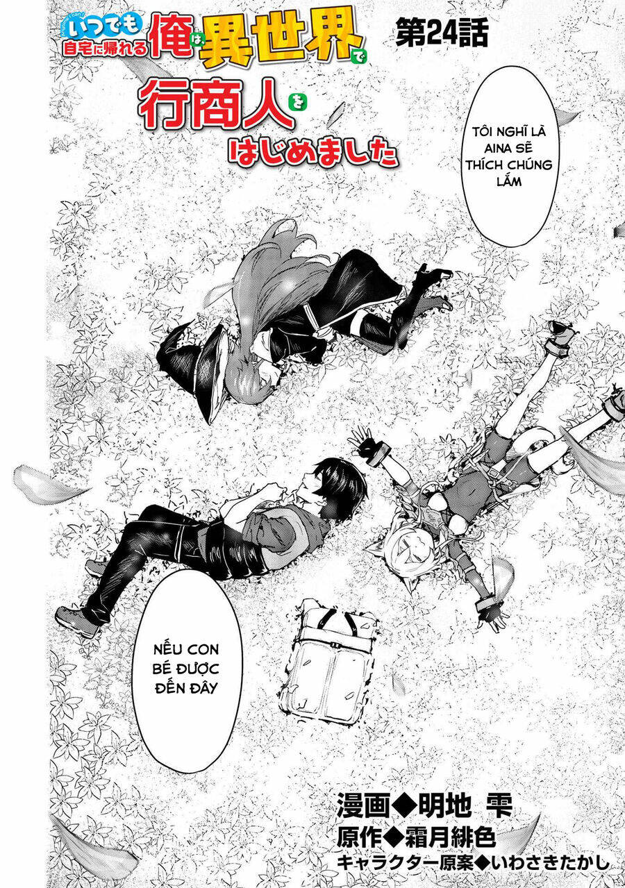 Itsudemo Jitaku Ni Kaerareru Ore Wa, Isekai De Gyoushounin O Hajimemashita Chapter 24 - Trang 2